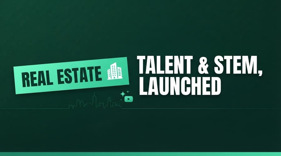 Real Estate Builder's Talent and STEM Launches case study cover
